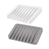 Bothyi - 2 Piezas Jabonera Ahorradora De Jabón Caja De Jabón Para Ducha Baño Fregadero Cocina