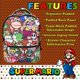 thumbnail image 4 of Mochila Nintendo Super Mario para niños y niñas de 16 pulgadas, 4 of 6