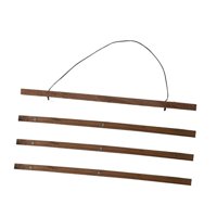 Bothyi - Marco Para Colgar Carteles, Decoración De Pared, Arte De Pared Para Lienzo, Impresión Artística, Carteles, 50 Cm, Marrón