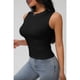 thumbnail image 1 of Polera Corta Mujer Top Sin Manga Full Elasticada Diseño 9013, 1 of 2