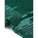 thumbnail image 5 of Agnes Orinda Trajes de Halloween para Mujeres Tallas Grandes Chaquetas de Lentejuelas de Colegio Escolar Brillantes con Frente Abierto de Manga Larga Abrigo Exterior Chaqueta Brillante 2X Verde Oscuro, 5 of 6