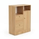 thumbnail image 4 of Armario Organizador de Baño Madera con Cajones Puerta y Repisas para Espacios Modernos 60x30x80cm, 4 of 6
