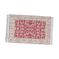 Magideal - 1/12 Mini Manta Mini Alfombra Tejida Colecciones Muebles En Miniatura Habitación Para Jardín De Hadas Estación De Tren Modelo Tren Diy Paisaje Mesa De