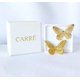 thumbnail image 4 of Aro Carré Mariposa Enchapado Oro 18k, 4 of 4