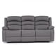 thumbnail image 3 of Living Reclinable 1 Sofá 3 Cuerpos + 2 Bergers New Praga Gris, 3 of 20