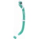 thumbnail image 1 of Snorkel Cressi Iguana Dry para niños, color verde aguamarina y blanco, 1 of 5