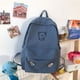 thumbnail image 1 of Girls School Bags for Teen Cute Cartoon White Nylon Middle Student Backpack Women, 1 of 3