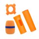 thumbnail image 1 of Fundas Protectoras Para Micrófono, Parabrisas Y Anillo Antivuelco Para Live KTV, Color Naranja, 1 of 5