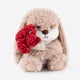 thumbnail image 3 of Ramo de rosas de peluche con forma de conejo Zeiove, 29 cm, 3 of 5