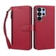 thumbnail image 1 of Funda Tipo Billetera para samsung galaxy S26 Ultra con Soporte y Bolsillo con Cierre Rojo, 1 of 1