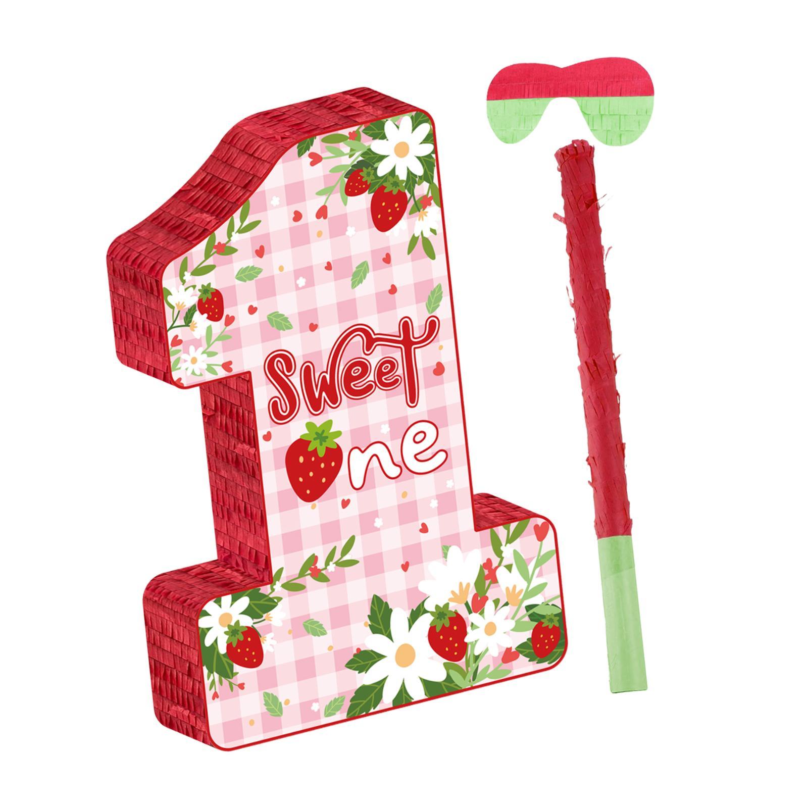 Magideal - Piñatas Para Fiesta De Cumpleaños, Porta Regalos, Decoración Vacía Para El Hogar, Juego De Fiesta, Accesorio Con Palo, Máscara De Ojos Para Niños, Fie