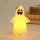thumbnail image 1 of 1pc Realistic Ghost Tealights with Flickering LED Flameless Candles - Perfect for Halloween, Thanksgiving, and Home Decor, 1 of 5