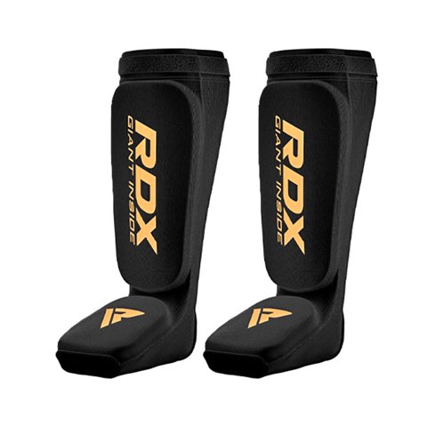 Canilleras Rdx Shin Guard Black/Gold Hyp-Sib-Xl
