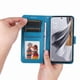 thumbnail image 2 of Funda tipo cartera FOXDOCK para OPPO Reno 10 5G , diseño girasol en relieve, cuero PU, cierre magnético, soporte y tarjetero, 2 of 5