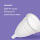 thumbnail image 5 of Copa menstrual DIVA Cup Modelo 1 de silicona de grado médico, 5 of 8
