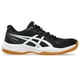 thumbnail image 1 of Zapatillas de interior ASICS Upcourt 6 para mujer, talla 7, negro/blanco, 1 of 9