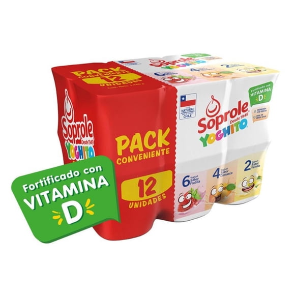 Yoghurt Batido Yoghito Pack 12, 1440 g