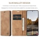 thumbnail image 2 of Funda de Cuero CaseMe para Samsung Galaxy A57 5G, Funda de Cuero Tipo Billetera Abatible con Tarjetero, Cierre Magnético, a Prueba de Golpes, Soporte, Funda Protectora para Teléfono para Samsung, 2 of 10
