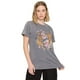 thumbnail image 1 of Polera Mujer Fun Oversize Gris Tigre Acid Wash Corona, 1 of 5