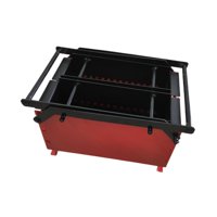 Magideal - Fabricante De Ladrillos De Papel, Máquina De Briquetas De Ladrillos, 2 Rejillas Divididas, Fácil De Montar, Prensa Portátil De Reciclaje De Ladrillos