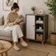 thumbnail image 2 of Mesa Lateral White&Silver, 2 of 2