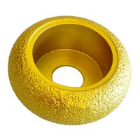 Ioensy - Muela Abrasiva De Hormigón Soldada Al Vacío En Seco Para Accesorios De Amoladora Angular, Azulejo De 30Mm