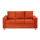 thumbnail image 1 of Sofa Kendy 3c Felpa 12 Naranja, 1 of 6