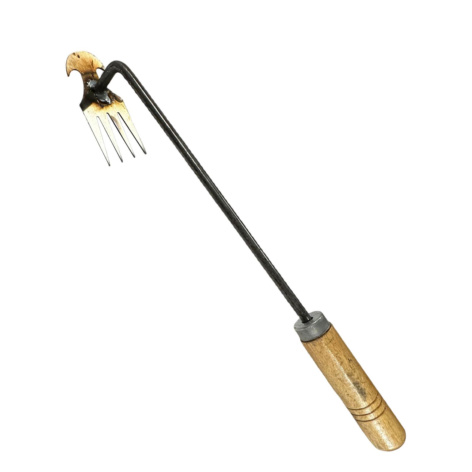 Magideal - Herramienta De Deshierbe De Jardín, Herramienta Extractora De Deshierbe De Pie, Herramientas Agrícolas De Jardinería, Azadas De Jardinería Para 40Cm