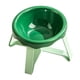 thumbnail image 1 of Cuenco Para Gatos Antideslizante, Antivómitos, De Cerámica, Para Gatitos, Gatos De Interior, Cachorros, Versión Corta, Verde, 1 of 3