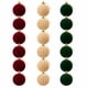 thumbnail image 1 of Pack X18 Esferas Navideñas Bambalinas De Terciopelo Adornos Árbol Navidad, 1 of 4