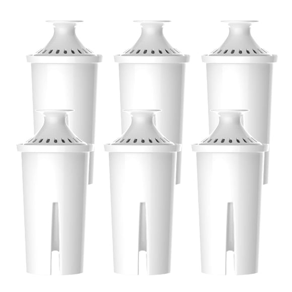 Jarra con filtro de agua de repuesto para Brita Classic, 6 paquetes