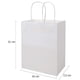thumbnail image 2 of Bolsas De Papel Kraft 16x21 Con Manillas Blanco (25 Unidades), 2 of 4