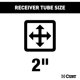 thumbnail image 2 of CURT 13193 Enganche de remolque Clase 3 para Ford Transit y E-Transit, 2 of 3