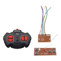 Magideal - Circuito Pcb Transmisores Y Placa Receptora Con Modificación Rc, Sistema De Radio Para Vehículos, Módulo De Control Remoto Para Coche Hobby, 4 Canales Negro