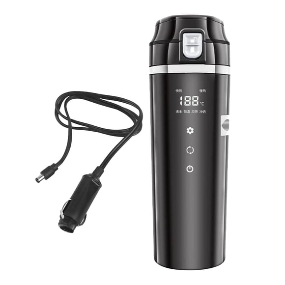 Caldera De Agua Calentada Para Coche, 12V/24V, Para Calentar Té, Agua Y Bebidas