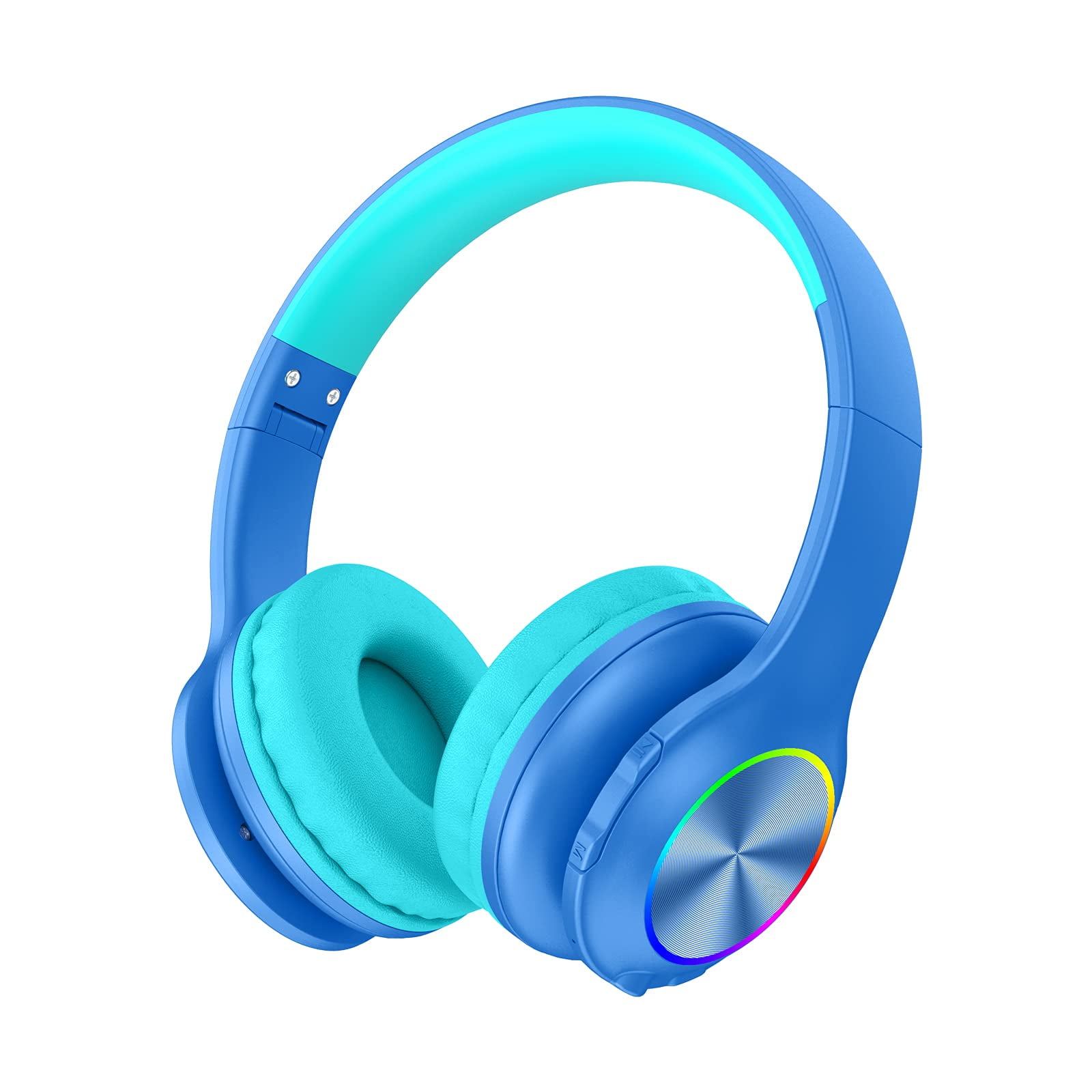 Auriculares Inalámbricos Para Niños Candy Bila Cb01 Con Micrófono, 94 Db, Azul
