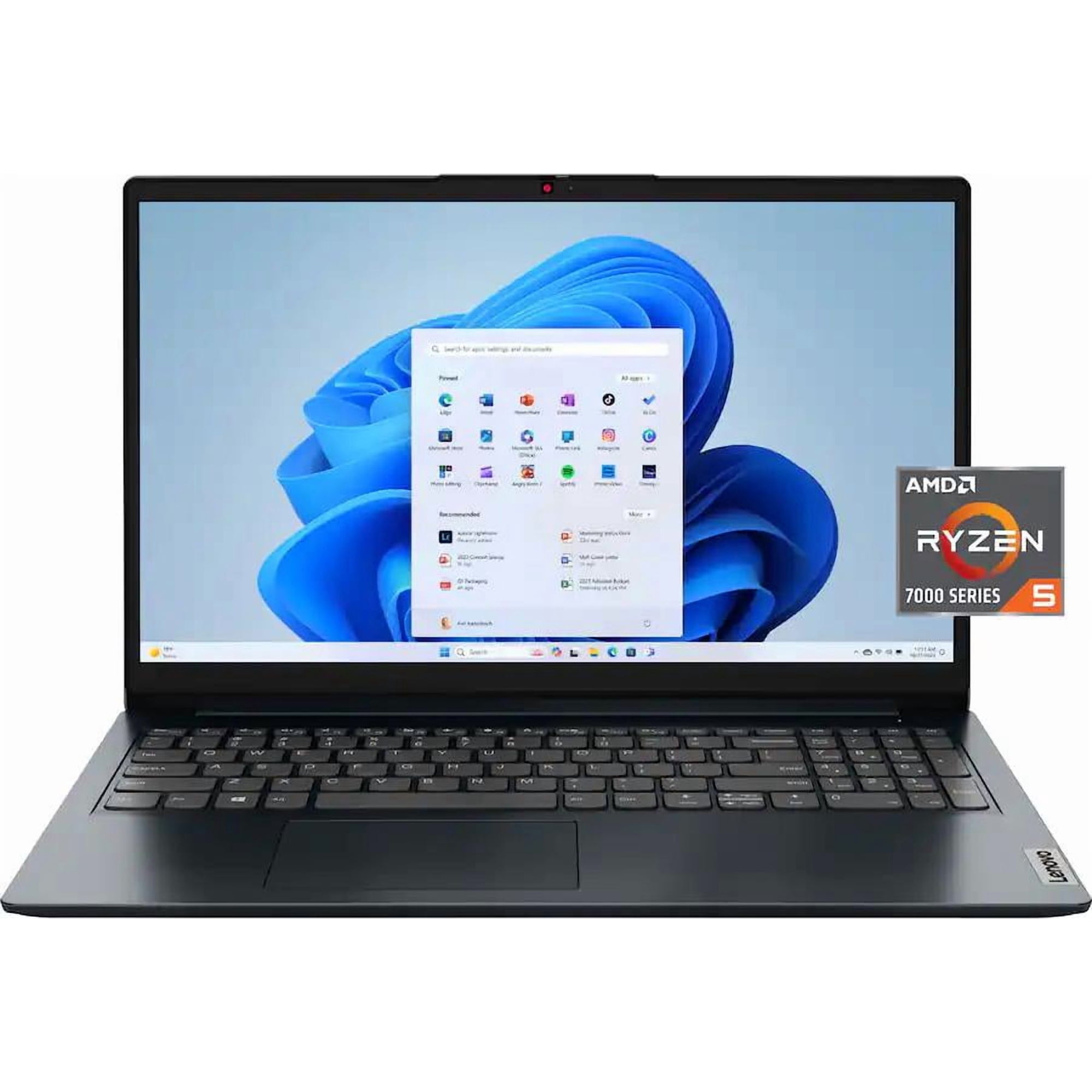 Lenovo - Ideapad 1 Laptop Full Hd De 15.6" - Amd Ryzen 5 7520u 2022 - 8gb De Memoria - 256gb Ssd - Abyss Blue