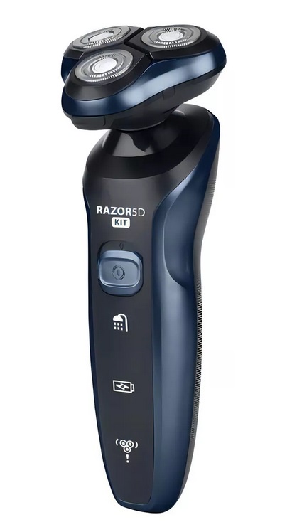Blaupunkt - Afeitadora Usb Razor 5D Kit