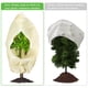 thumbnail image 3 of 2 paquetes Cubiertas de plantas Paños de protección contra la congelación para plantas al aire libre, mantas de helada reutilizables para plantas al aire libre con cremallera y cordón para e, 3 of 3