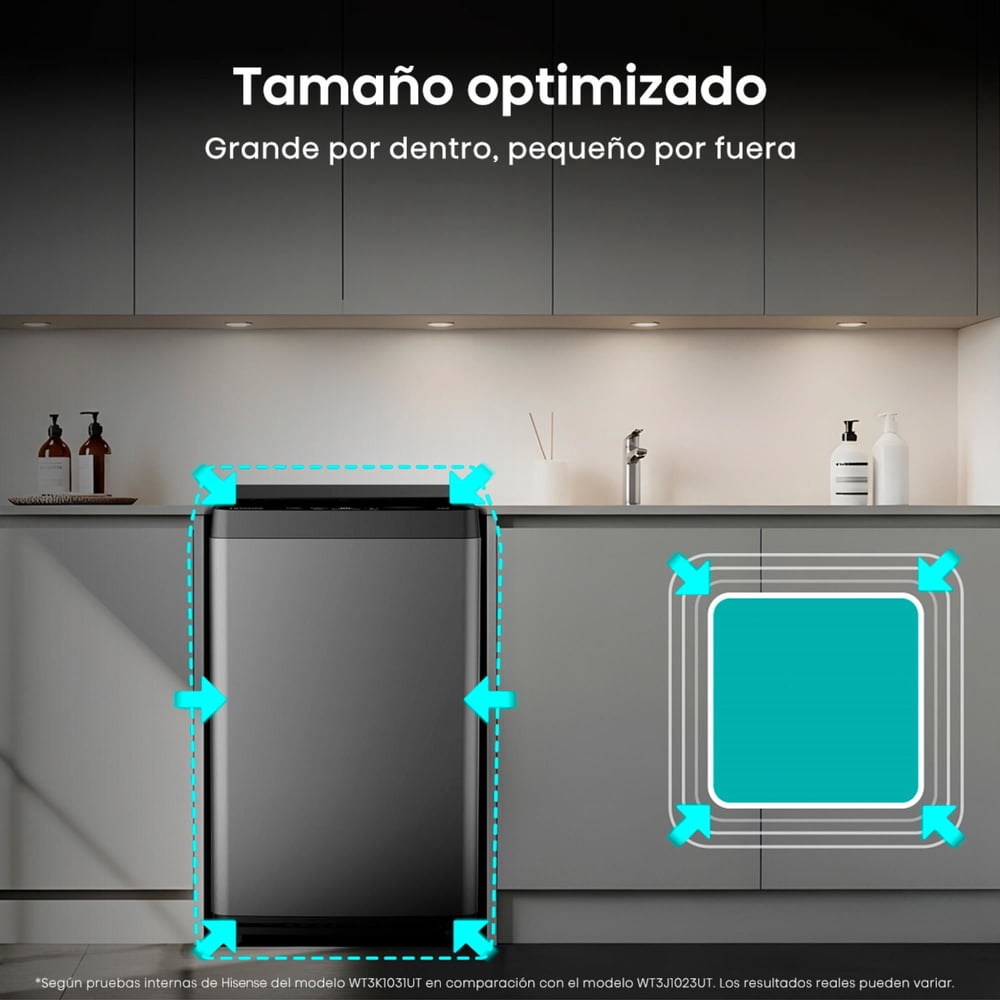 Hisense WT3K1031UT 10 kg Titanium, foto 15
