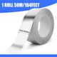 thumbnail image 2 of Cinta de aluminio Romeda, 5 cm x 50 m, plateada, 0,1 mm de grosor para conductos HVAC, 2 of 7