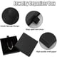 thumbnail image 3 of 2 cajas de regalo para joyería, pulseras, collares, pendientes, pulseras, organizador de papel kraft, cajas cuadradas de regalo para joyería (negras), 3 of 5