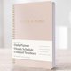 thumbnail image 1 of Beautiful Daily Planner and Notebook with Hourly Schedule, 1 of 3