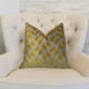 thumbnail image 2 of Almohada Plutus Brands PBRAZ198-1616-DP Gold Snow hecha a mano, 2 of 3