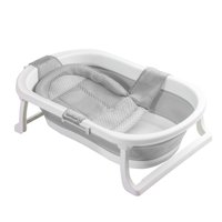 Bebesit - Bañera Plegable Bebe Con Hamaca Jelly Gris