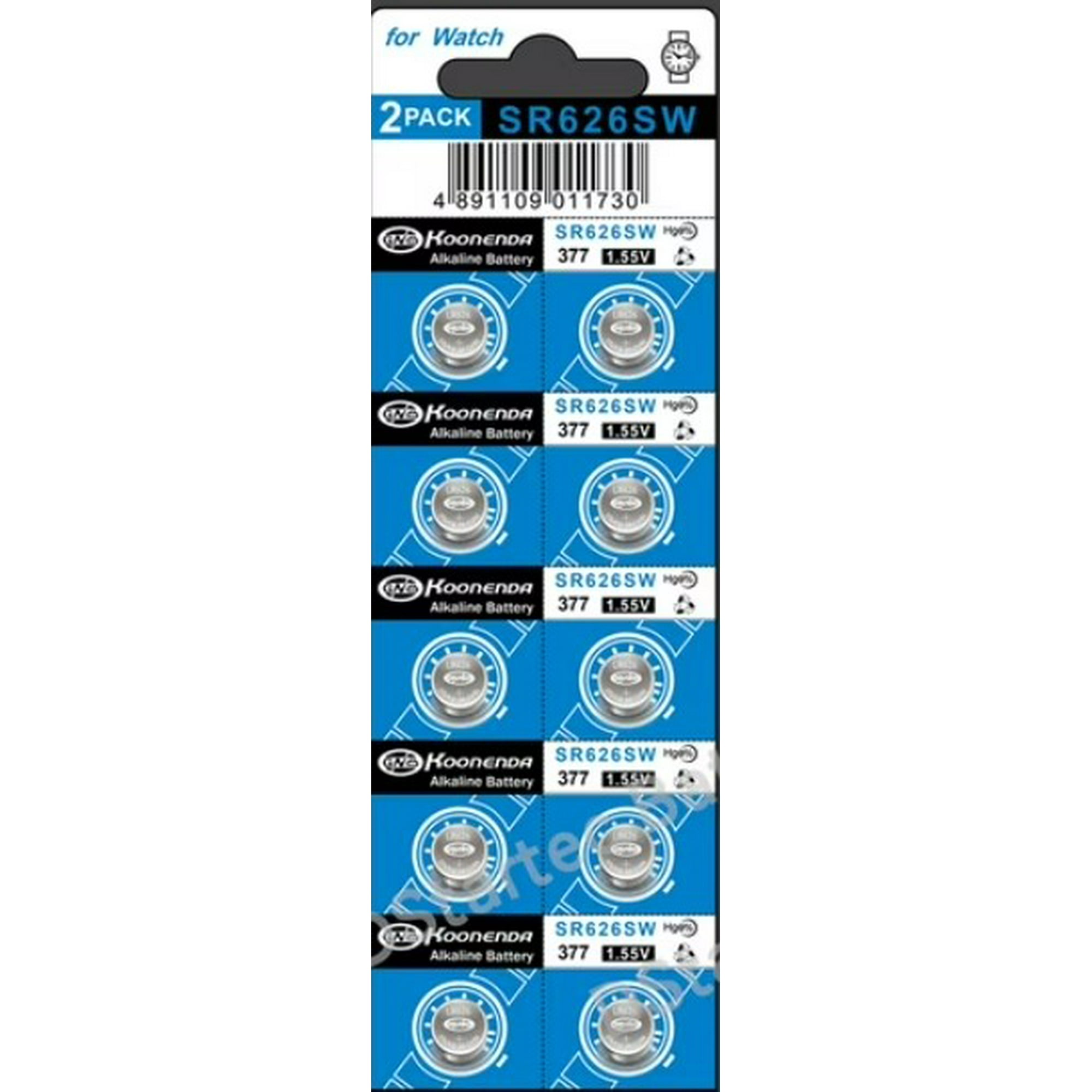 Impormaipu - Pilas Para Reloj U Otros Usos Boton Lr626 Ag4 377a 1,5v