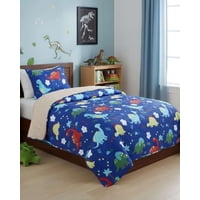 Mylhogar - Cubrecama Quilt Sherpa Otoño Invierno Plaza Y Media