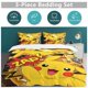 thumbnail image 5 of Pi-ka-chu Bed Duvet Cover Microfiber Bedding Sets 3D Printed Lightweight 3 Piece Comforter Sets for Kids Boys Girls, 5 of 5