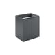 thumbnail image 1 of Tocador de baño Modway Vitality, soporte de pared, 60 cm, gris, 1 of 8