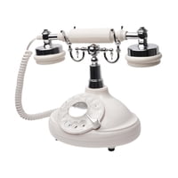 Bothyi - Teléfono Con Libro De Visitas En Audio Teléfono Decorativo Antiguo Con Grabadora De Mensajes